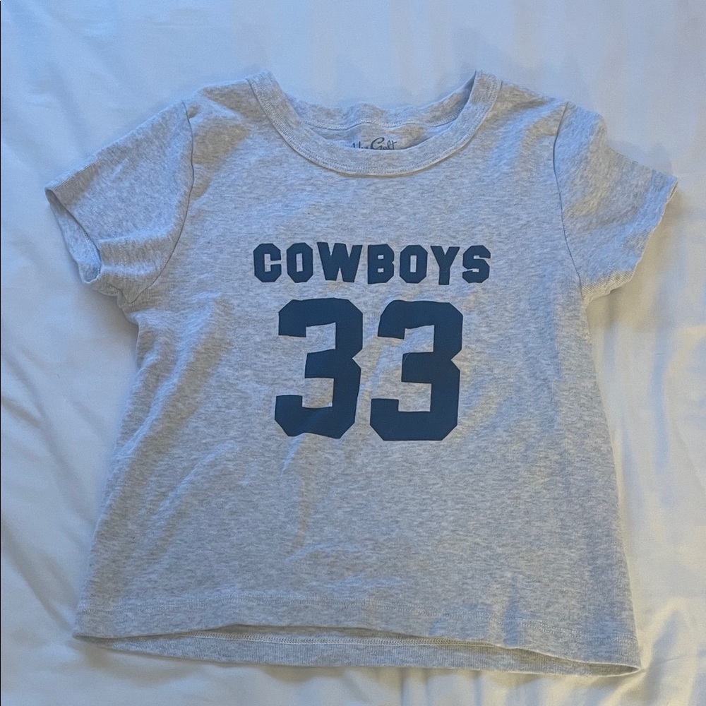 Cowboys Brandy Melville baby tee